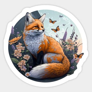 Fox Sticker